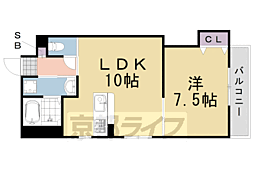 ファネージオ 1LDKの間取図画像