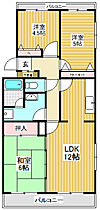 ウインドミルＢ 303 ｜ 茨城県取手市井野4930（賃貸マンション3LDK・3階・67.32㎡） その2