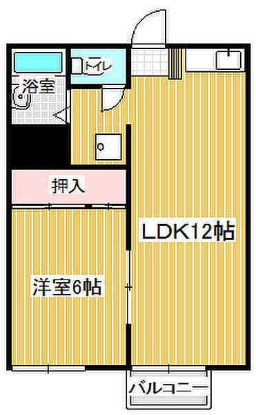 ＫＮハイツＢ 102｜茨城県取手市井野台1丁目(賃貸アパート1LDK・1階・39.11㎡)の写真 その2