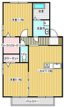 パサージュＣ 203 ｜ 茨城県取手市戸頭2丁目43-16（賃貸アパート2LDK・2階・59.25㎡） その2