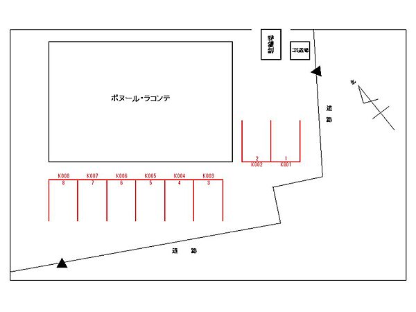 ボヌール・ラコンテ 104｜茨城県牛久市上柏田3丁目(賃貸アパート1R・1階・32.90㎡)の写真 その21