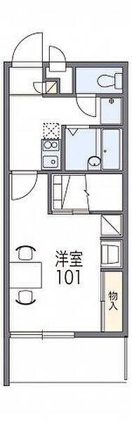 レオパレス駒場 306｜茨城県取手市寺田(賃貸マンション1K・3階・23.18㎡)の写真 その2