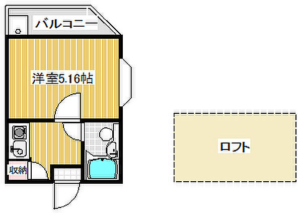 CASA取手 101｜茨城県取手市白山1丁目(賃貸アパート1K・1階・15.59㎡)の写真 その2