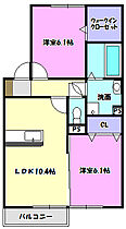 プリマヴェーラ 201 ｜ 茨城県守谷市百合ケ丘2丁目2546-21（賃貸アパート2LDK・2階・55.00㎡） その2