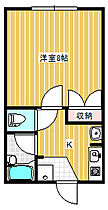 アラベスク 102 ｜ 茨城県取手市白山2丁目19-16（賃貸アパート1K・1階・22.68㎡） その2