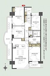 物件画像 フローラルシティ西の原一丁目　第1号棟