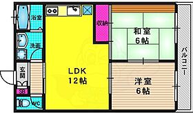 ドムール桂 401 ｜ 京都府京都市西京区下津林南大般若町（賃貸マンション2LDK・4階・45.00㎡） その2