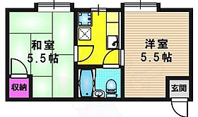 レジデンス西小路 204 ｜ 京都府京都市西京区大枝沓掛町（賃貸アパート2K・2階・25.00㎡） その2