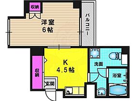 エスポワール西京極  ｜ 京都府京都市右京区西京極西大丸町（賃貸マンション1DK・2階・27.86㎡） その2