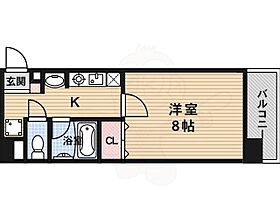 Park West 雅  ｜ 京都府京都市右京区西院坤町（賃貸マンション1K・4階・24.49㎡） その2