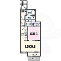 K.Trinity  ｜ 京都府京都市伏見区深草僧坊町（賃貸アパート1LDK・1階・40.44㎡） その2