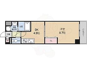 織花館 209 ｜ 京都府京都市右京区西京極東池田町（賃貸マンション1DK・2階・30.40㎡） その2