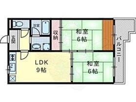 ハイツ三ノ宮  ｜ 京都府京都市西京区樫原硲町（賃貸マンション2LDK・3階・46.80㎡） その2