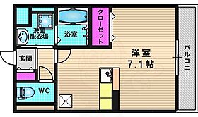 Dea staden長岡京  ｜ 京都府長岡京市井ノ内上印田（賃貸アパート1R・2階・26.48㎡） その2