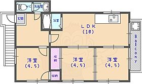 京都府長岡京市今里３丁目（賃貸一戸建3LDK・2階・50.00㎡） その2