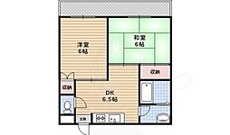 間取図画像 2DK