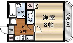 間取図画像 1K