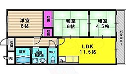 メゾンドリッツ 3LDKの間取図画像
