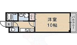 ブランドールO&K 1Kの間取図画像