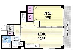 メゾンドココ 1LDKの間取図画像