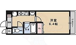 エイペックス京都新京極1 1Kの間取図画像