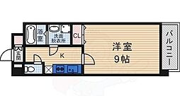 メゾンアロー 1Kの間取図画像