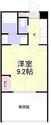 東池田町マンション 1Kの間取図画像