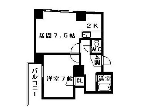 南1西18ビル 00401｜北海道札幌市中央区南一条西18丁目(賃貸マンション1DK・4階・35.92㎡)の写真 その2