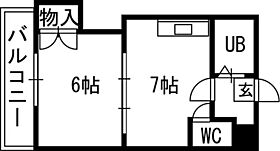 札幌ＪＯＷ2ビル 00503 ｜ 北海道札幌市中央区南一条西14丁目1-221（賃貸マンション1DK・5階・24.48㎡） その2