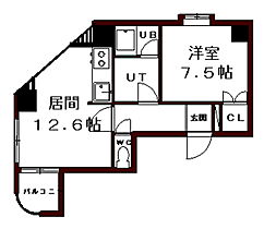 ウイング円山北町 00905 ｜ 北海道札幌市中央区北五条西22丁目2番8号（賃貸マンション1LDK・9階・44.58㎡） その2