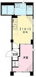 LuceS 1DKの間取図画像