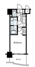 グリフィン川崎・西口参番館 1Kの間取図画像