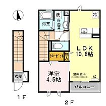 カーサ マルミ  ｜ 兵庫県尼崎市昭和通２丁目（賃貸アパート1LDK・2階・42.40㎡） その2