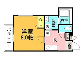 兵庫県尼崎市東園田町１丁目（賃貸アパート1K・1階・28.24㎡） その2