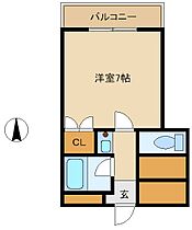 兵庫県尼崎市神崎町（賃貸マンション1K・3階・20.55㎡） その2