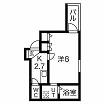 兵庫県尼崎市杭瀬南新町４丁目（賃貸マンション1K・4階・25.51㎡） その2