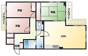 エフアール東園田  ｜ 兵庫県尼崎市東園田町３丁目（賃貸マンション3LDK・2階・82.60㎡） その2