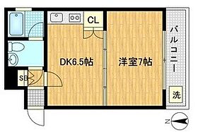 ウィンディつかしん西  ｜ 兵庫県伊丹市稲野町２丁目（賃貸マンション1DK・2階・30.60㎡） その2