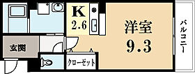 京都府城陽市寺田北東西（賃貸マンション1K・2階・32.52㎡） その2