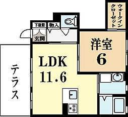 シャーメゾンアビデ 1階