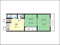 コーポラスウエダ 1階