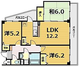 ラポート小林 6階/-