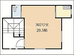 ハイライフコーポ西裏2BLDの間取図画像