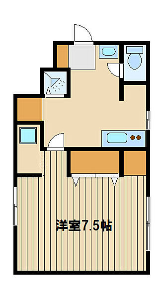 ハイム第6平和台 ｜東京都練馬区田柄1丁目(賃貸アパート1K・1階・28.83㎡)の写真 その2