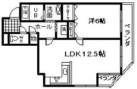 大阪府岸和田市神須屋町（賃貸マンション1LDK・5階・45.48㎡） その2