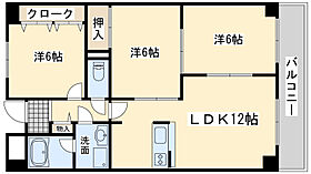 ピアチェーレ  ｜ 大阪府岸和田市南上町2丁目（賃貸マンション3LDK・1階・65.36㎡） その2