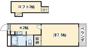 大阪府岸和田市吉井町2丁目（賃貸アパート1K・2階・19.87㎡） その2