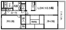 大阪府岸和田市田治米町（賃貸マンション3LDK・3階・60.25㎡） その2