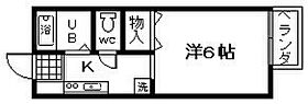 クレール東光　Ａ棟  ｜ 大阪府岸和田市別所町1丁目（賃貸アパート1K・1階・20.46㎡） その2