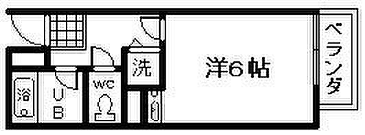 大阪府岸和田市西之内町(賃貸マンション1K・3階・20.90㎡)の写真 その2